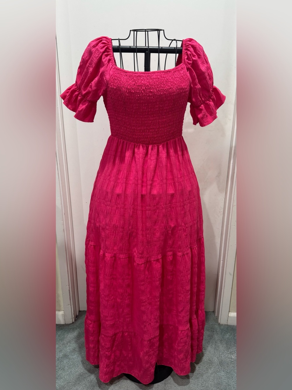 SHEIN Women’s Fuchsia Maxi Dress